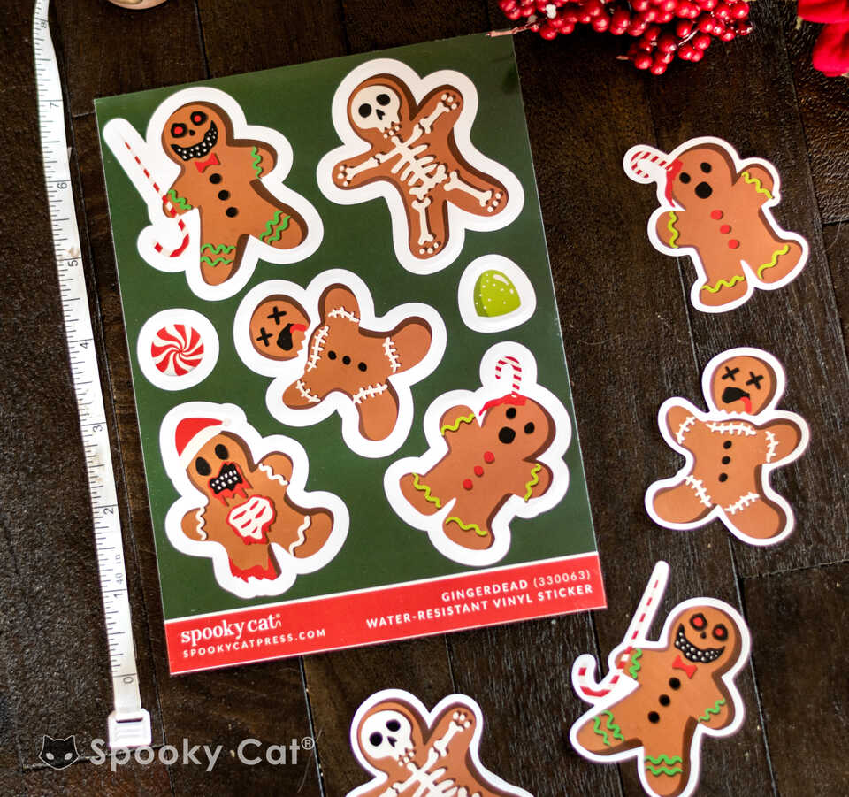 Gingerdead Creepmas Stickers