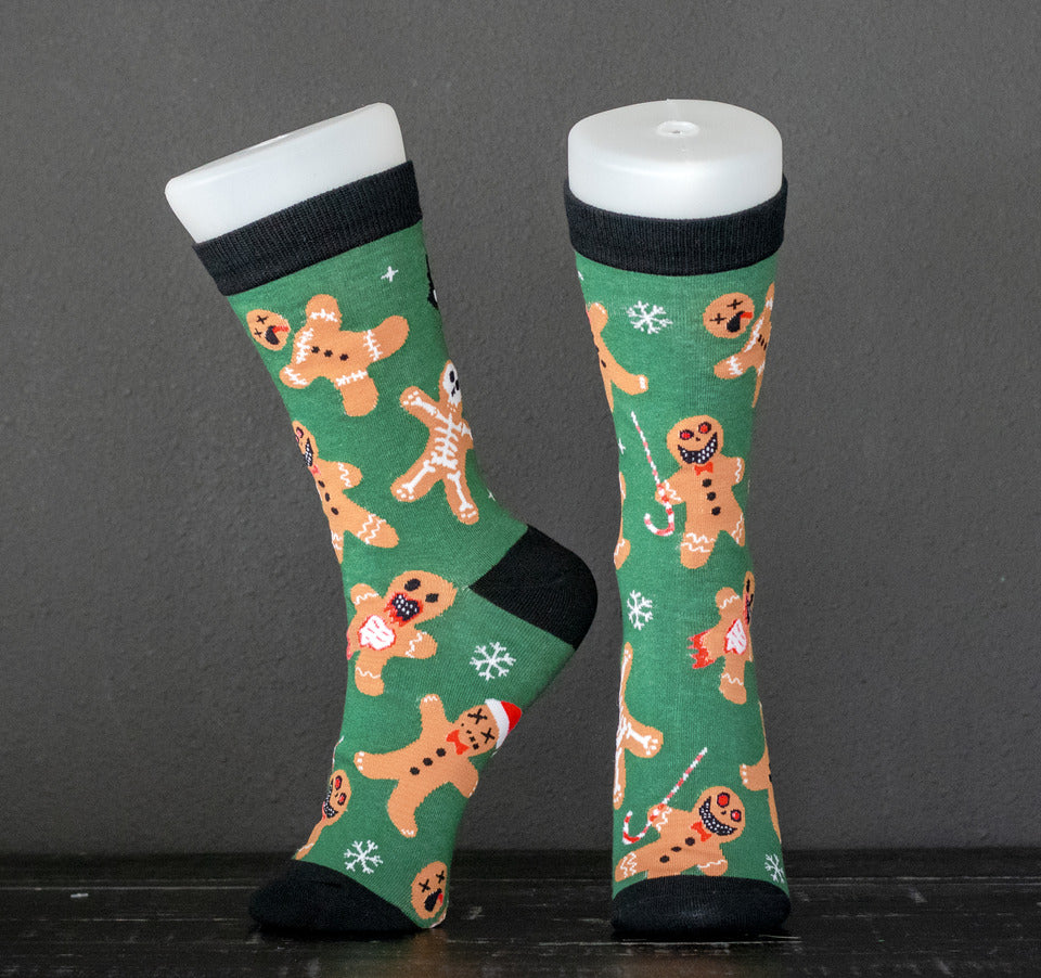 Gingerdead Krampus Creepmas Socks