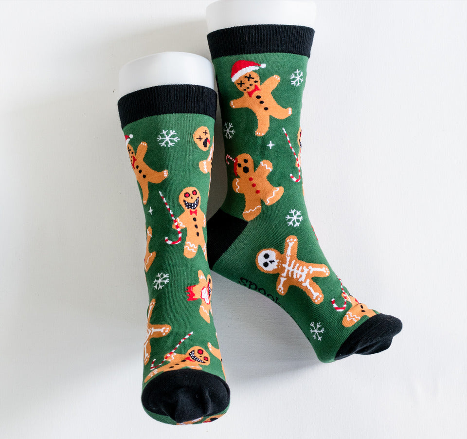 Gingerdead Krampus Creepmas Socks