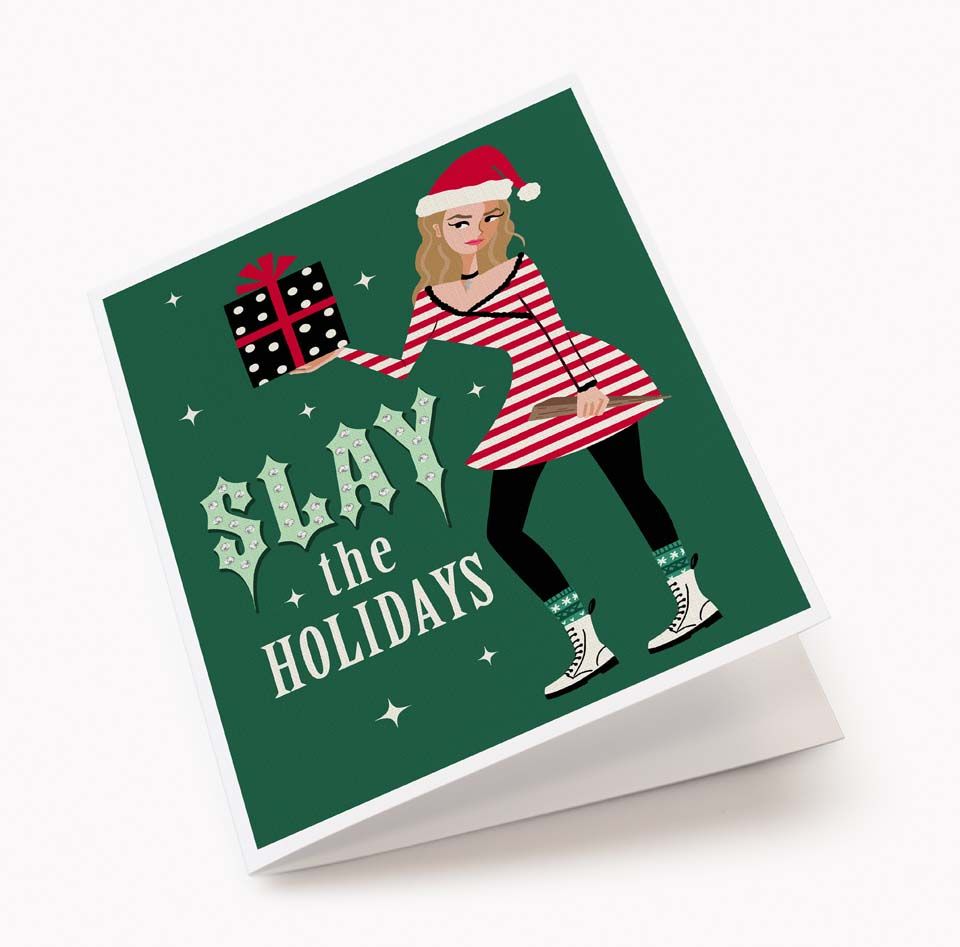 Buffy the Vampire Slayer Christmas Card